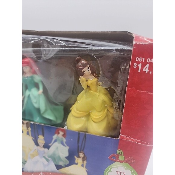 Disney Princess String Light Set 3" Cinderella Belle Ariel Light Up Figures - Picture 4 of 8